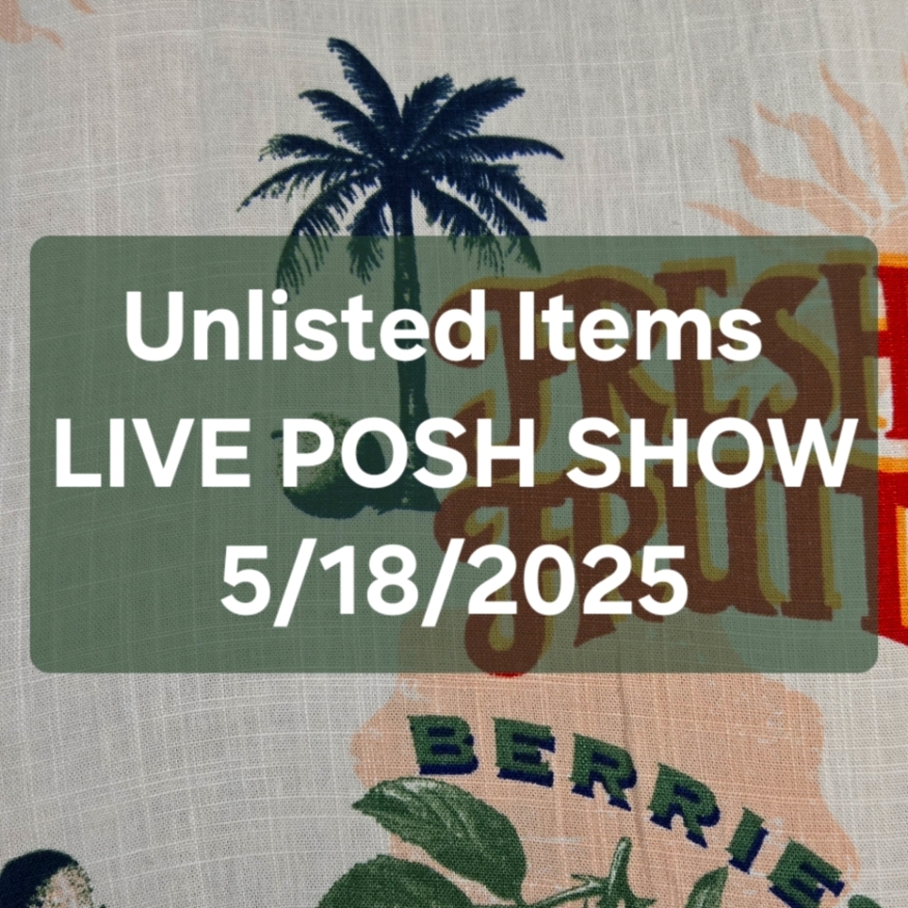 UNLISTED ITEMS 5/18/2025
